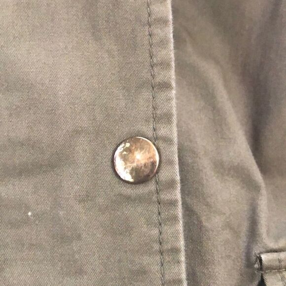 Love Tree Olive Green Hooded Cotton Jacket - Picture 9 of 9